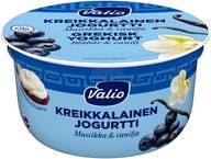 Valio kreikkalainen jogurtti mustikka-vanilja laktoositon 150 g