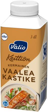 Valio Keittiön kermainen vaalea kastike laktoositon 3 dl