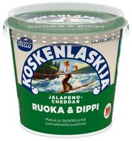 Valio Koskenlaskija® Ruoka & Dippi jalapeno-cheddar laktoositon e250 g