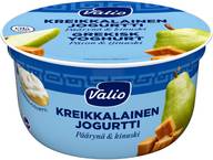 Valio kreikkalainen jogurtti päärynä-kinuski kausimaku laktoositon 150 g