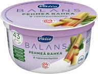 Valio Balans pehmeä rahka & raparperikeitto laktoositon 150 g