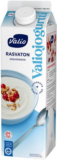 Valiojogurtti® maustamaton rasvaton laktoositon 1 kg