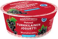 Juustoportti Pehmeä turkkilainen jogurtti 150 g mustaherukka laktoositon