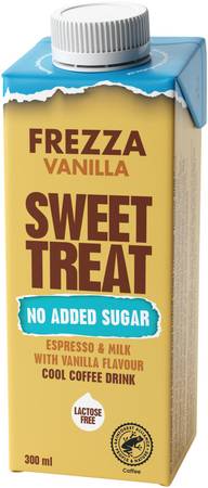 Frezza Vanilla Sweet Treat 300 ml maitokahvijuoma ei lisättyä sokeria laktoositon