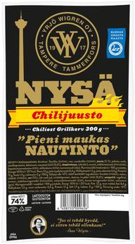 Wigren Nysä Chilijuusto Grillimakkara 300g