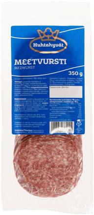 Huhtahyvät meetvursti 350 g