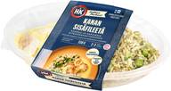 HK Kokkien Parhaat Kanan sisäfileetä, kauraa ja kasviksia sitruunakastikkeessa 330g