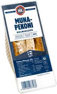 HK Muna-pekoni kolmioleipä 160 g