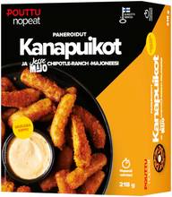 Pouttu Nopeat Kanapuikot + chipotle-ranchdippi 218g