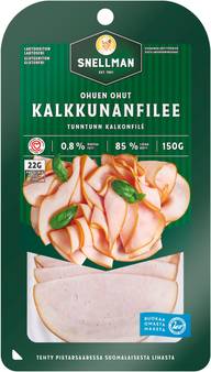 Snellman Ohuen ohut kalkkunanfilee 150g