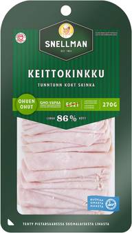 Snellman Ohuen ohut keittokinkku 270g