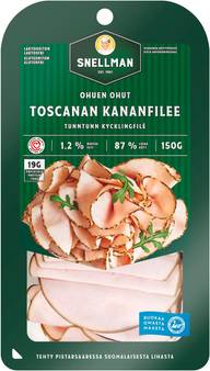Snellman Ohuen ohut Toscanan kananfilee 150g