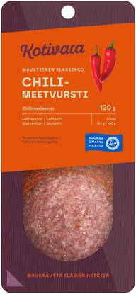 Kotivara Chilimeetvursti 120 g