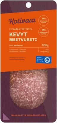 Kotivara Kevyt meetvursti 120 g