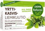 Reformi Luomu Yrttiliemikuutio 88g 8kpl
