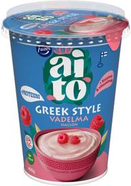 Fazer Aito Kauragurtti Greek Style Vadelma 400 g