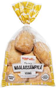 PutaanPulla Mainio Maalaissämpylä 6 kpl/290g vehnäsämpylä