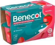 Benecol 4x115g mansikkajogurtti