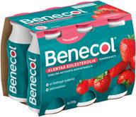 Benecol 6x100g mansikka jogurttijuoma