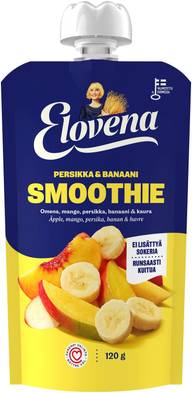 Elovena 120g persikka & banaani smoothie