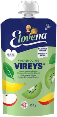 Elovena 120g vireys vihersmoothie