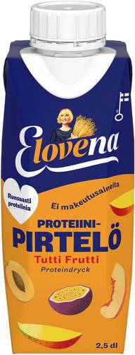 Elovena 2,5dl tutti frutti proteiinipirtelö