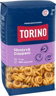 Torino 500g täysjyvä cappellipasta