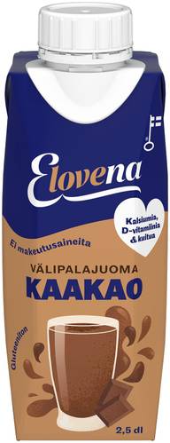 Elovena 2,5dl kaakao välipalakaurajuoma
