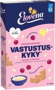 Elovena 175g vastustuskyky karpalo & inkivääri annospikapuuro
