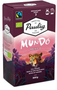 Paulig Mundo Mexico luomu kahvi suodatinjauhatus 500g