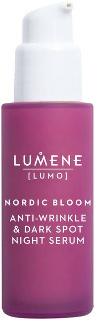 Lumene LUMO Silottava & pigmenttiläiskiä häivyttävä yöseerumi 30 ml