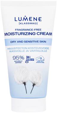 Lumene KLASSIKKO Hajusteeton kosteuttava voide 75 ml