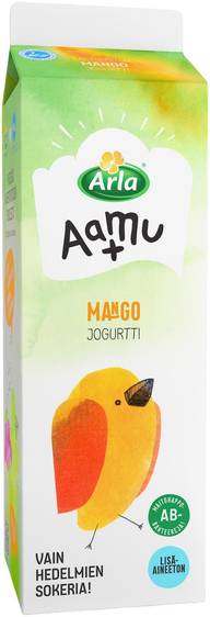 Arla Aamu+ AB  mango laktoositon jogurtti 1 kg