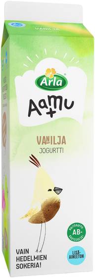 Arla Aamu+ AB vanilja laktoositon jogurtti 1 kg