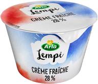 Arla Lempi Crème fraîche 200 g 28 % laktoositon