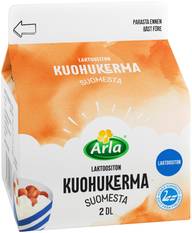 Arla Kuohukerma laktoositon ESL 2 dl
