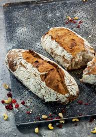 Fazer Leipurit Cashew-karpalociabatta 380g