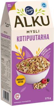 Fazer Alku Kotipuutarhamysli 375 g
