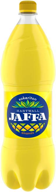 Hartwall Jaffa Ananas Sokeriton virvoitusjuoma 1,5 l