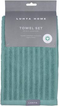 Luhta Home Vieraspyyhesetti Aalto 2X30X50cm herneenverso