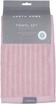 Luhta Home Vieraspyyhesetti Aalto 2X30X50 cm malva