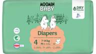 Moomin Baby Diapers teippivaippa  koko 4, 38 kpl, 7-14 kg