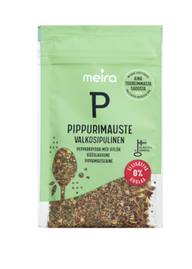 Meira Pippurimauste valkosipulinen ei lisättyä suolaa 23g