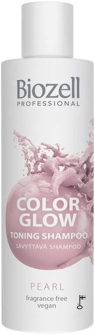 Biozell Color Glow Sävyttävä shampoo Pearl 200 ml
