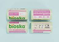 Sanka-Bioska Roosa biojätekassi 20L