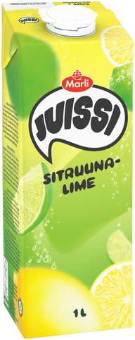 Marli Juissi Sitruuna-limemehujuoma 1 L