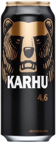 Karhu Lager olut 4,6 til-% tölkki 0,568 L
