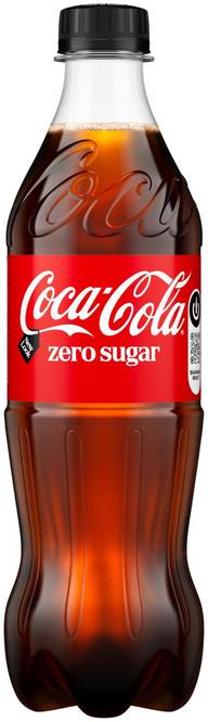 Coca-Cola Zero Sugar virvoitusjuoma muovipullo 0,5 L