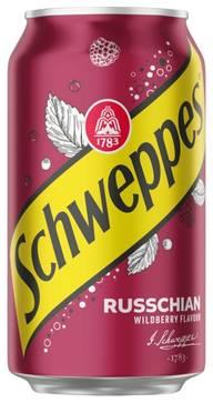 Schweppes Russchian virvoitusjuoma tölkki 0,33 L