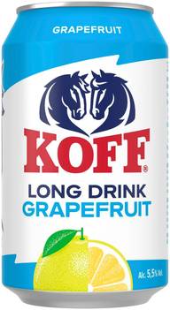 Koff Long Drink Greippi long drink 5,5 % tölkki 0,33 L
